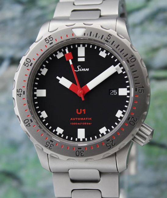 (image for) LIKE NEW SINN U1 DIVER'S WATCH / 1010.010-U1-R